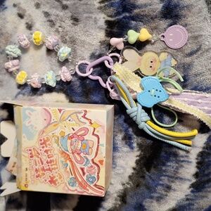 Baby Three Love Chain Time Keychain